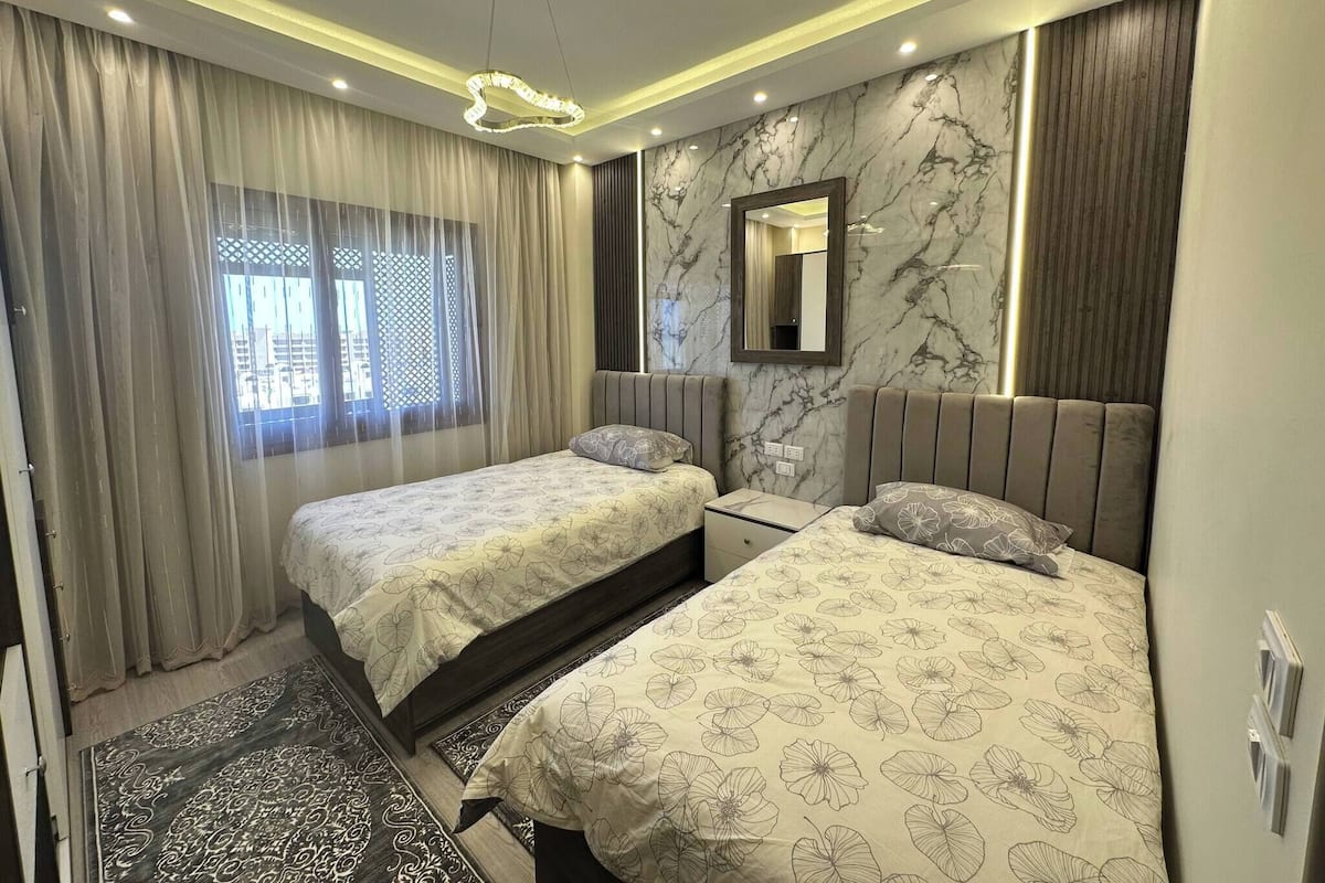 Apartemen, 2 kamar tidur, akses difabel, kolam renang pribadi | 2 kamar tidur