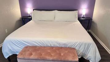 1 Schlafzimmer, Bügeleisen/Bügelbrett, kostenloses WLAN, Bettwäsche