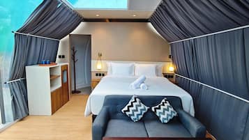 华丽双人房, 山景 | 隔音、免费 WiFi