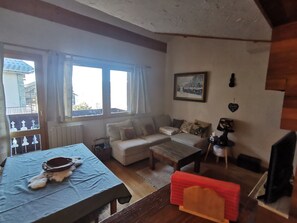 Living area - Duplex Chalet Edelweiss - La Plagne Montalbert (Aime-la-Plagne)
