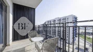 Leilighet, balkong | Overnattingsstedets uteområder