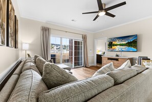Apartment, 2 Schlafzimmer | Wohnbereich