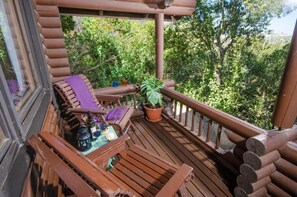 Chalet, 2 habitaciones, bañera de hidromasaje, vistas a la montaña | Jardines del alojamiento