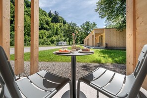Terrace/patio - Apartments am Camping Dornbirn (Dornbirn)