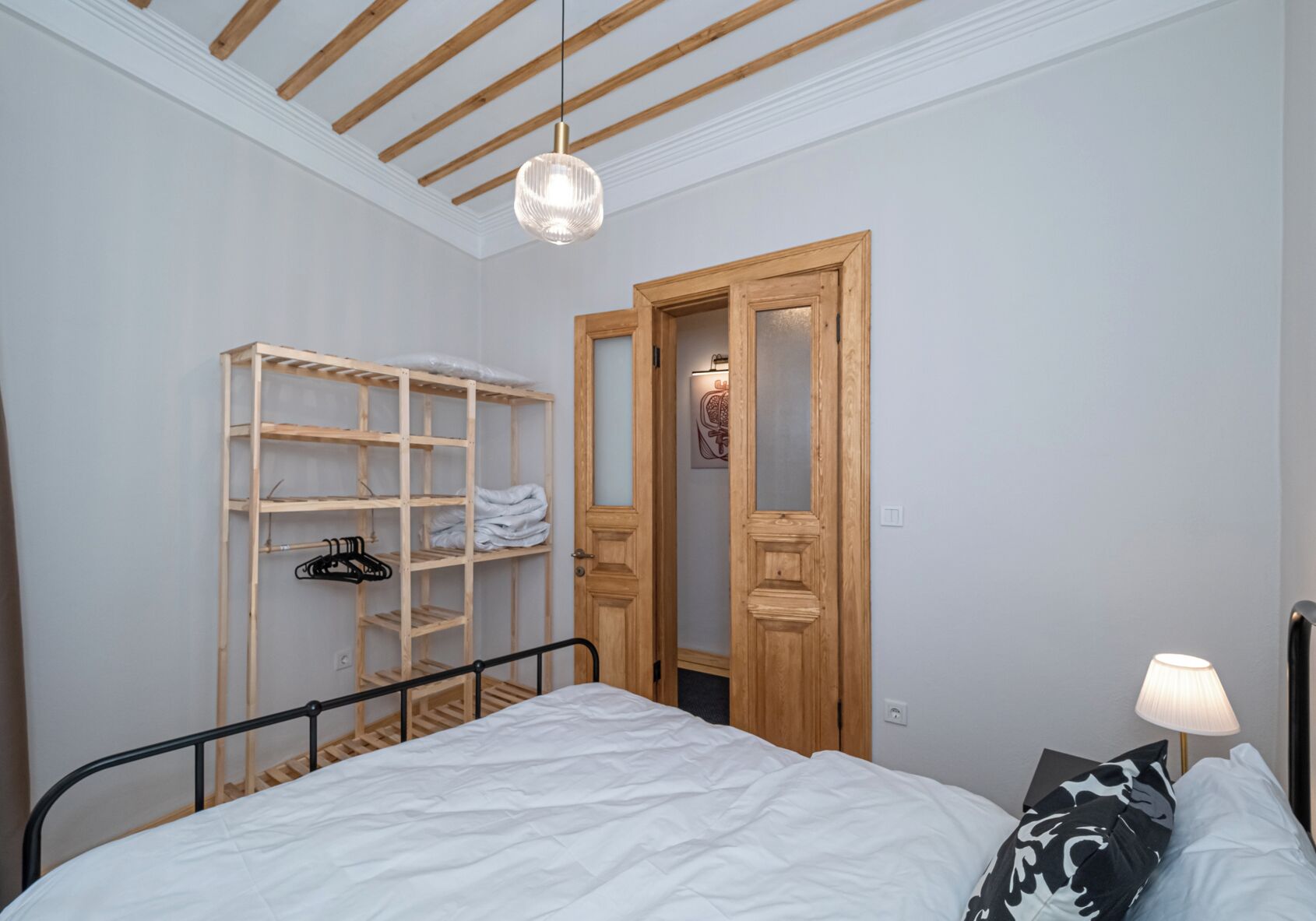 2 slaapkamers, een strijkplank/strijkijzer, wifi, beddengoed