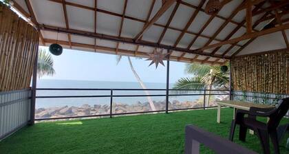 Beach front private villa for family