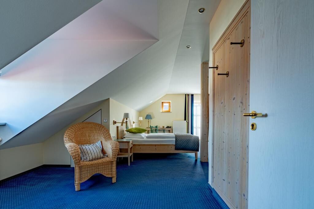 Dreibettzimmer, Gartenblick | Innenbereich