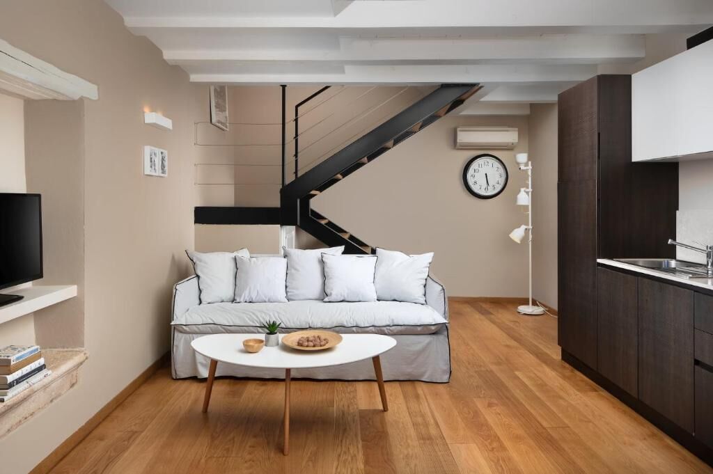 Apartment, Terrasse, Meerblick | Wohnbereich