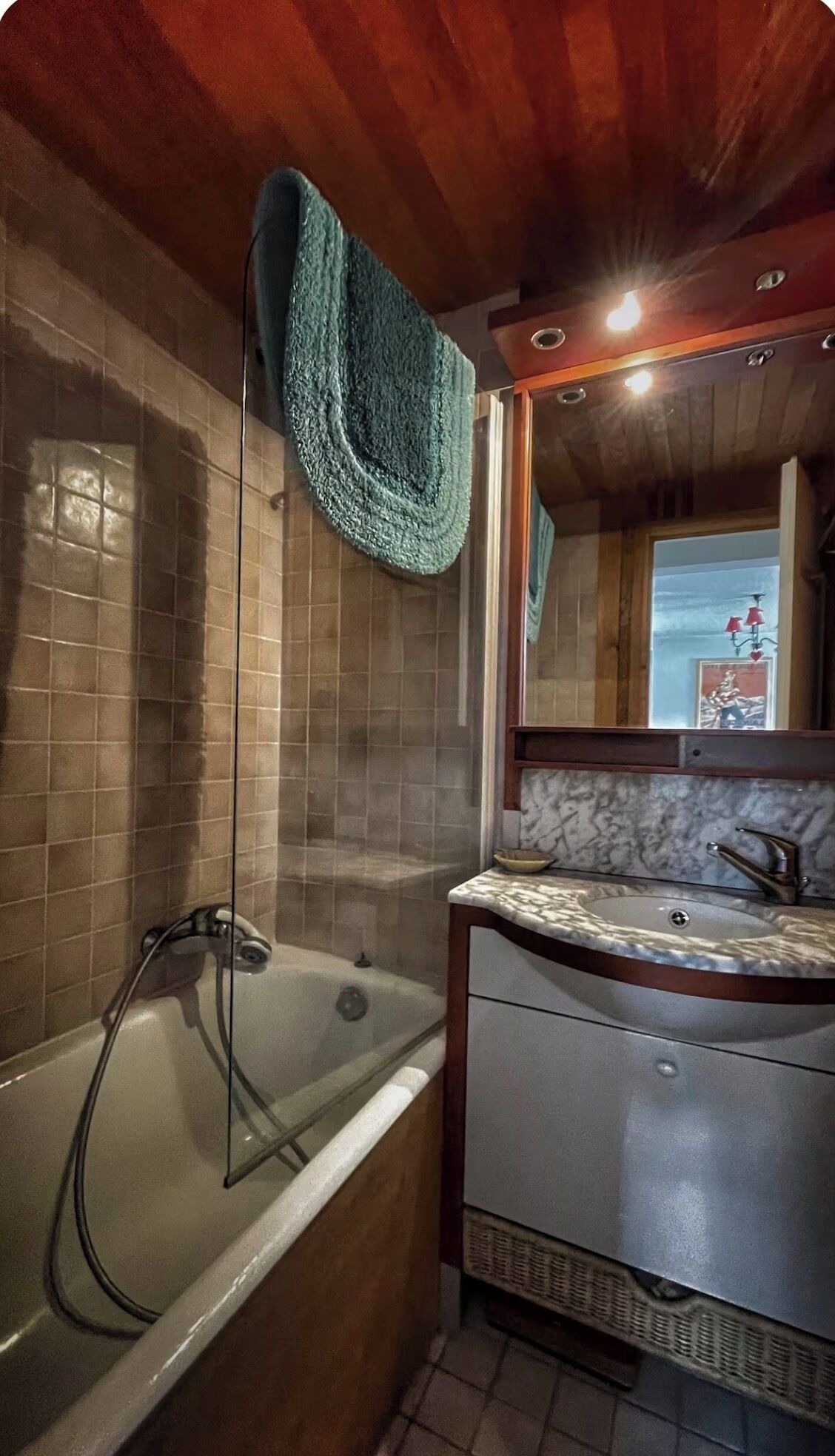 Sèche-cheveux, serviettes fournies, papier toilette