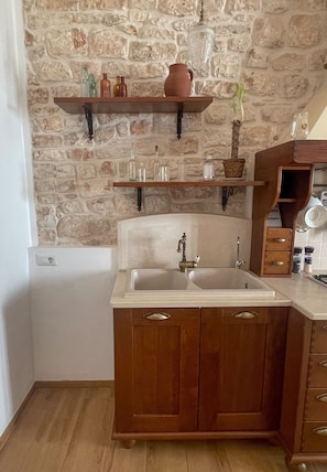 尊爵套房, 露台, 城市景觀 | 私人廚房