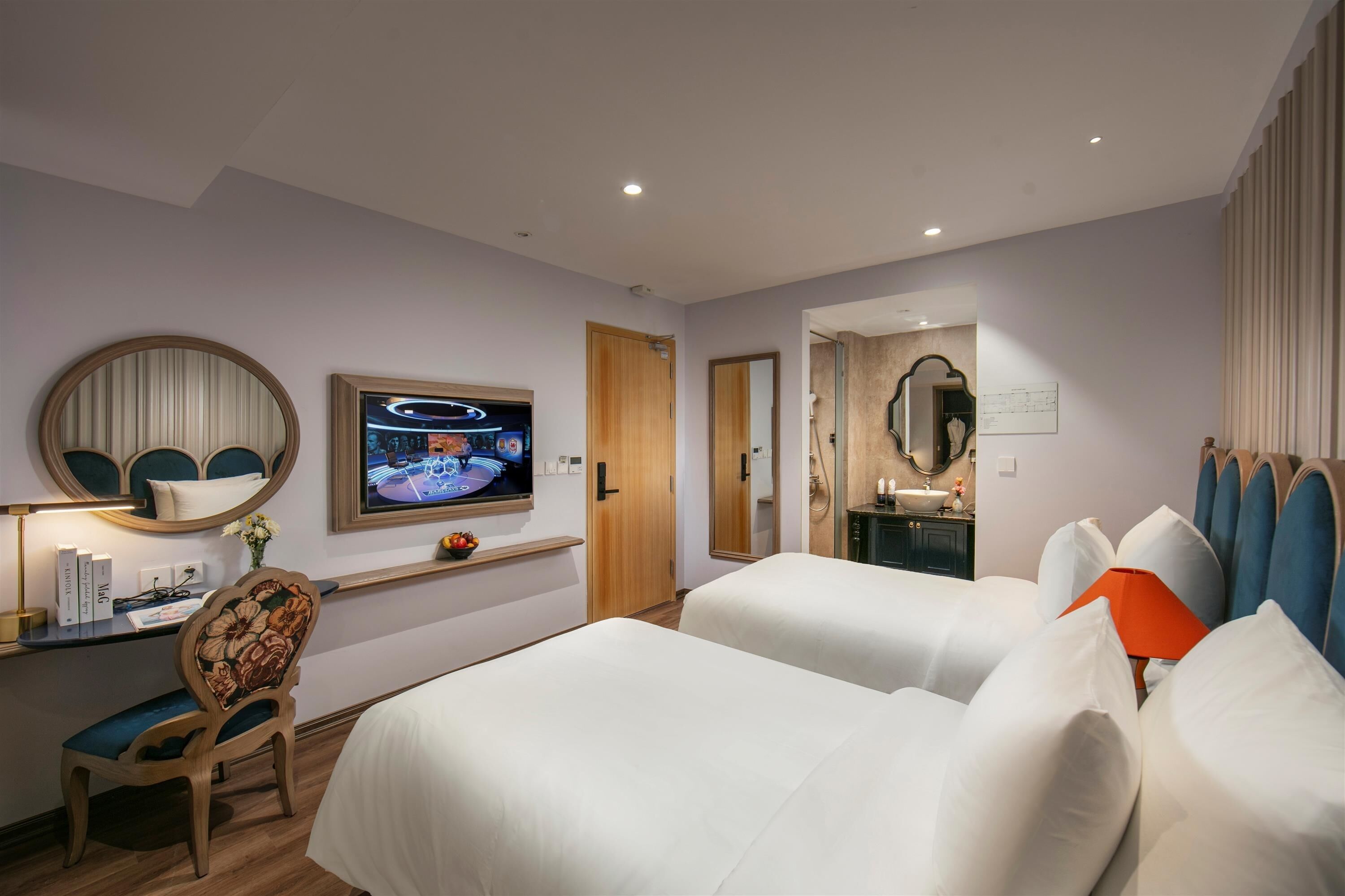 Camera Superior con letto matrimoniale o 2 letti singoli | Biancheria da letto di alta qualità, materassi in memory foam, minibar
