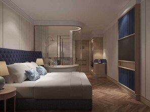 Presidentiële tweepersoonskamer, balkon, uitzicht op stad | Spa | Hotstone-massages, Thaise massages, massagebehandelingen