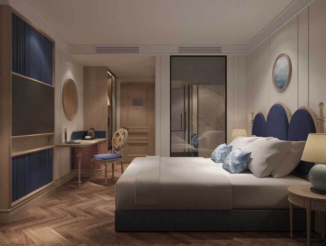 Premium Double Room, City View | In-room safe, desk, blackout drapes, soundproofing