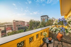 Executive Double or Twin Room, Balcony, City View | Balcony view - Solar Premium Hotel&Spa (Hanoi)