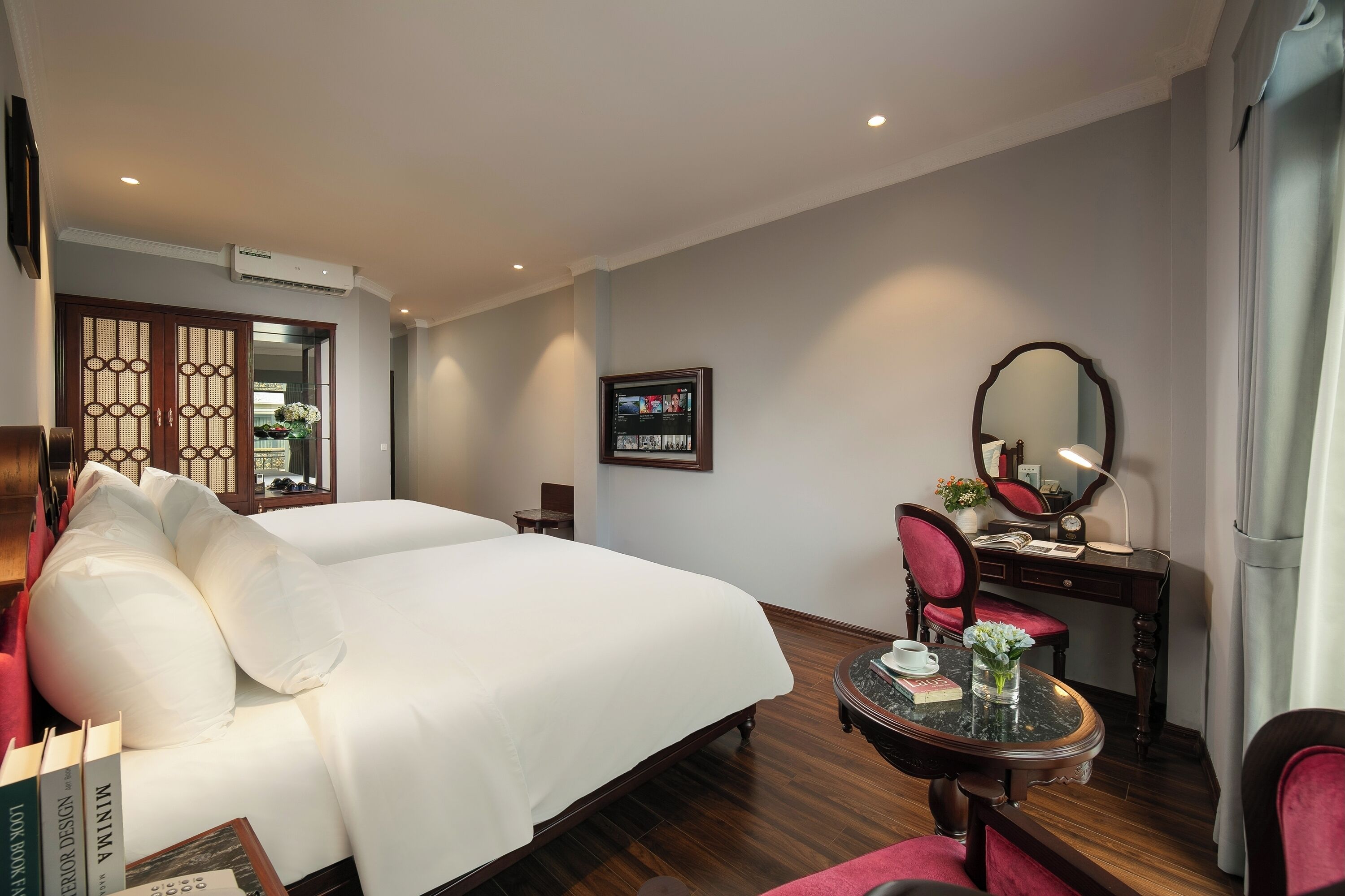 Junior Double or Twin Room | In-room safe, desk, blackout drapes, soundproofing