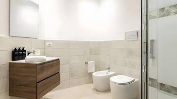 淋浴设施、吹风机、毛巾