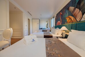 Family Studio Suite, Courtyard View | In-room safe, desk, free WiFi, bed sheets - Boss Hotel Phu Quoc (Phu Quoc)
