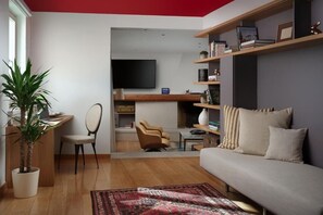 Luxury-Villa, Balkon, Stadtblick | Wohnbereich