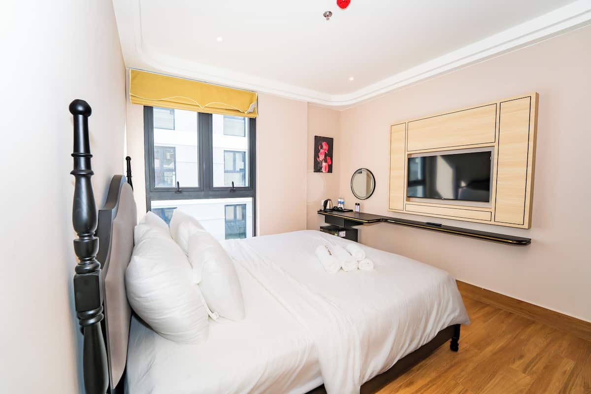 Superior tweepersoonskamer, uitzicht op de stad