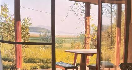 Apartment 'Simsseeblick' with Lake View, Private Terrace and Wi-Fi