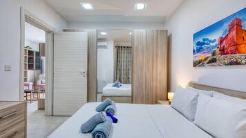 2 camere, ferro/asse da stiro, Wi-Fi gratuito, lenzuola