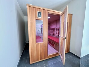 Sauna - Ferme Valentour 24 beds, ideal for families and corporate seminars. (Gesves)