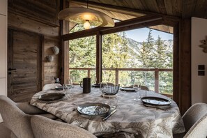 Dining - Penthouse in Courchevel Moriond, Belvédère area (Courchevel)