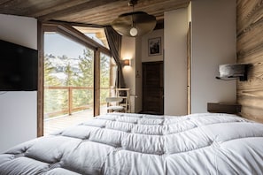 4 bedrooms, iron/ironing board, bed sheets - Penthouse in Courchevel Moriond, Belvédère area (Courchevel)