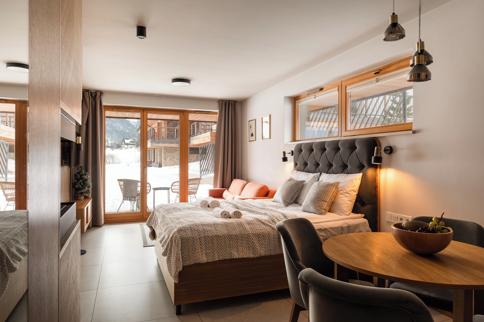 Premium bedding, individually decorated, individually furnished