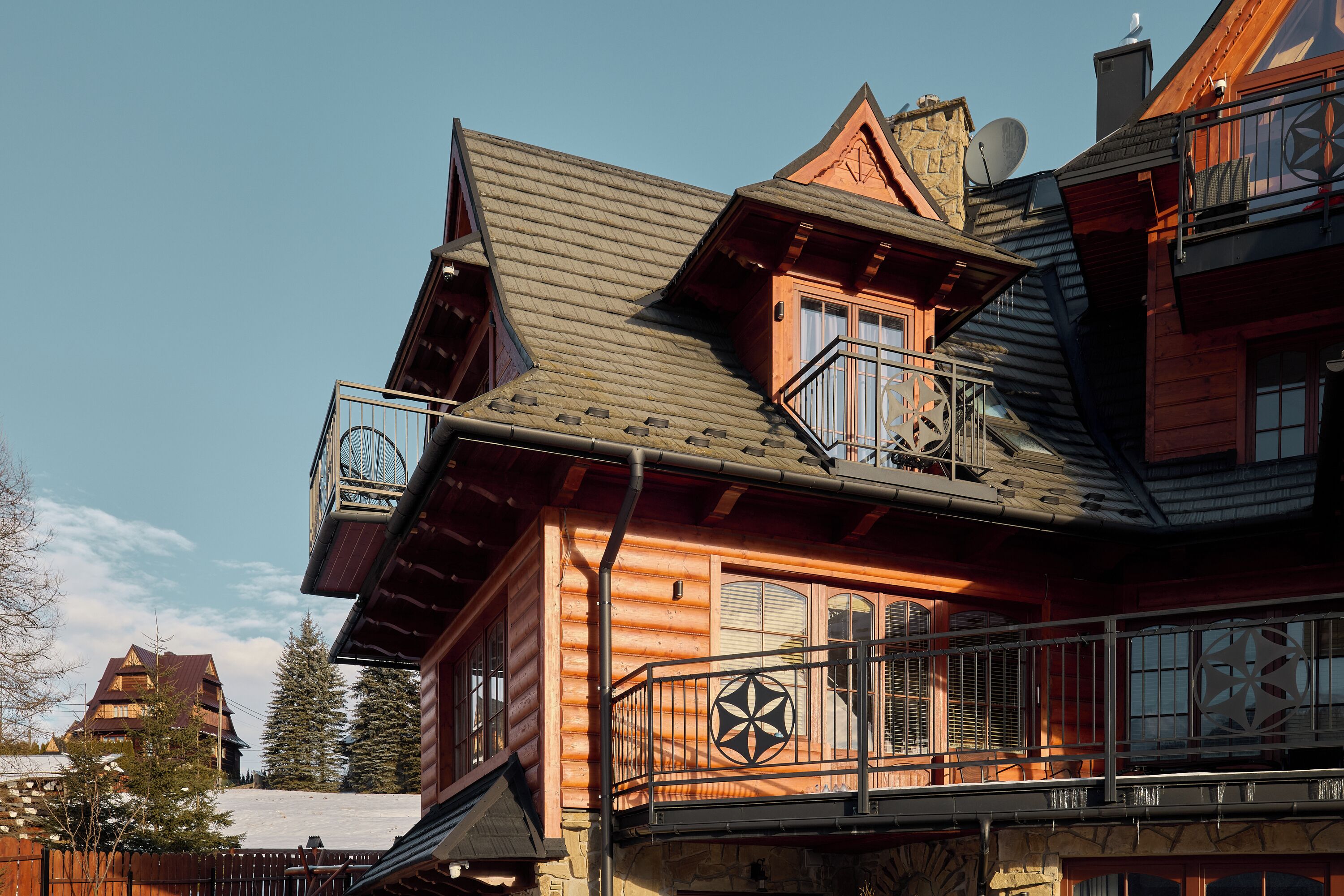 Façade de l’hébergement