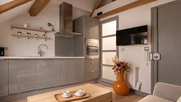 公寓, 城市景 | 私人廚房 | 特濃咖啡機、咖啡機/沖茶器