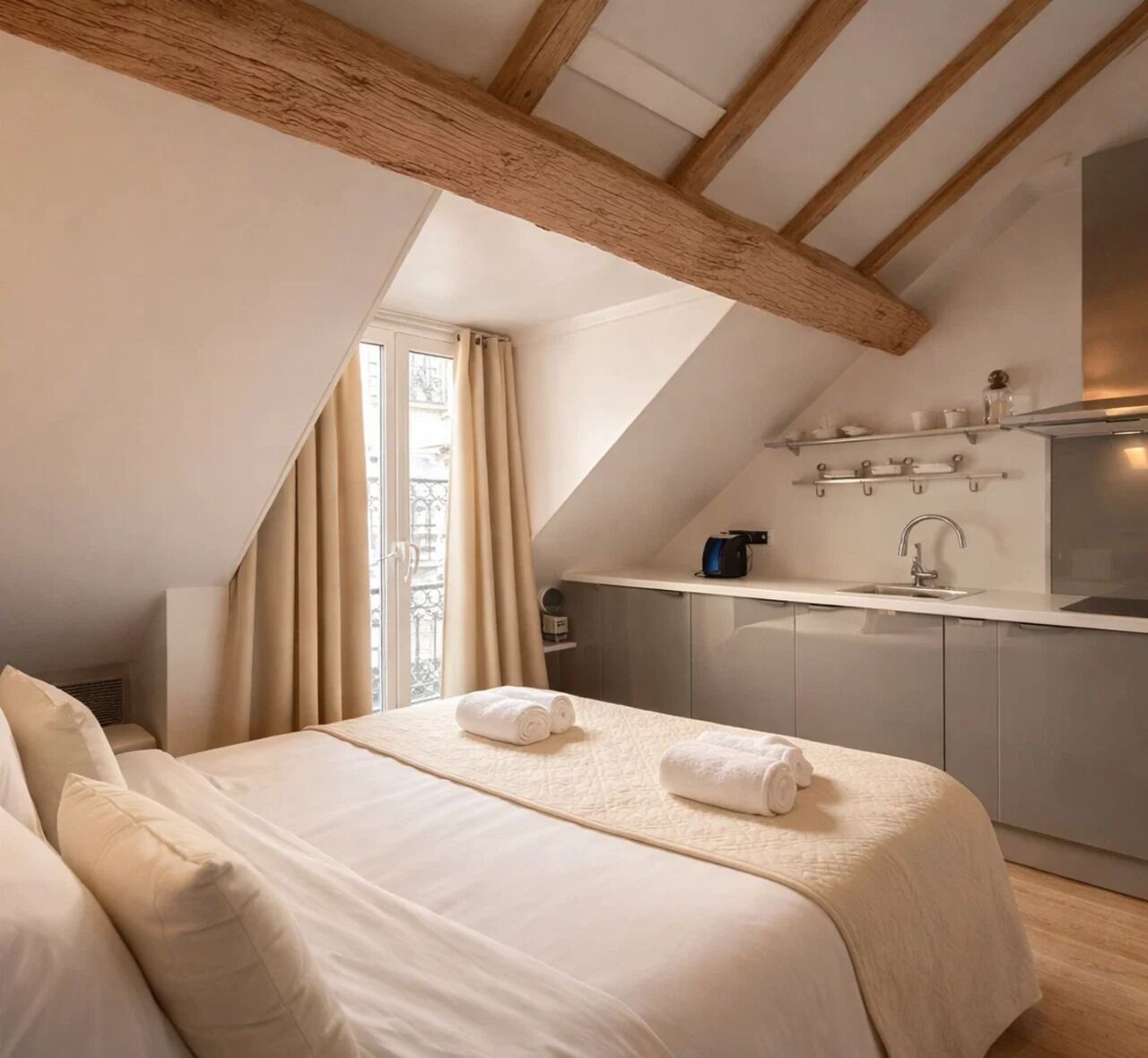 Appartement, uitzicht op stad | Woonruimte