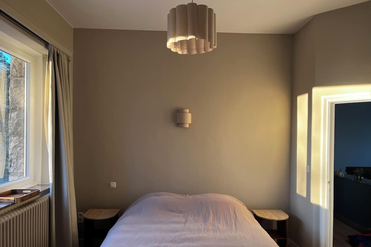 Comfort tweepersoonskamer, uitzicht op park | Verduisterende gordijnen, gratis wifi