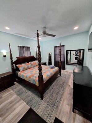 2 habitaciones, tabla de planchar con plancha y wifi gratis 
