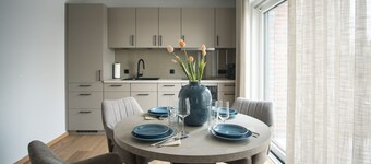 Newly Built Apartment Sandstrand in Dangast with Private Terrace Near the Beach