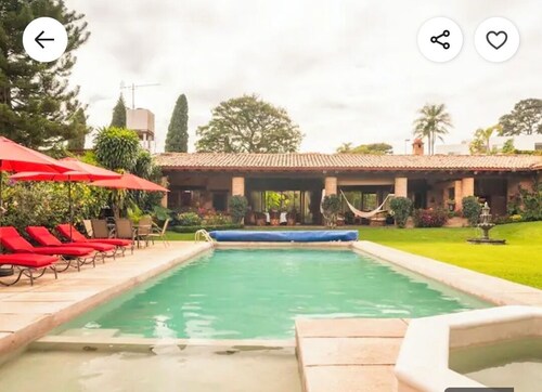 Villa Tinto : Private villa with pool and garden for relaxation and conviviality.