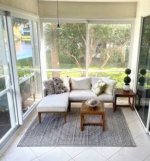 Smart TV - NEW! Bonita Bay: Bay Pointe_Unit 103 2B/2B+Den, 1st Floor. Attached 2 Car Garage (Bonita Springs)