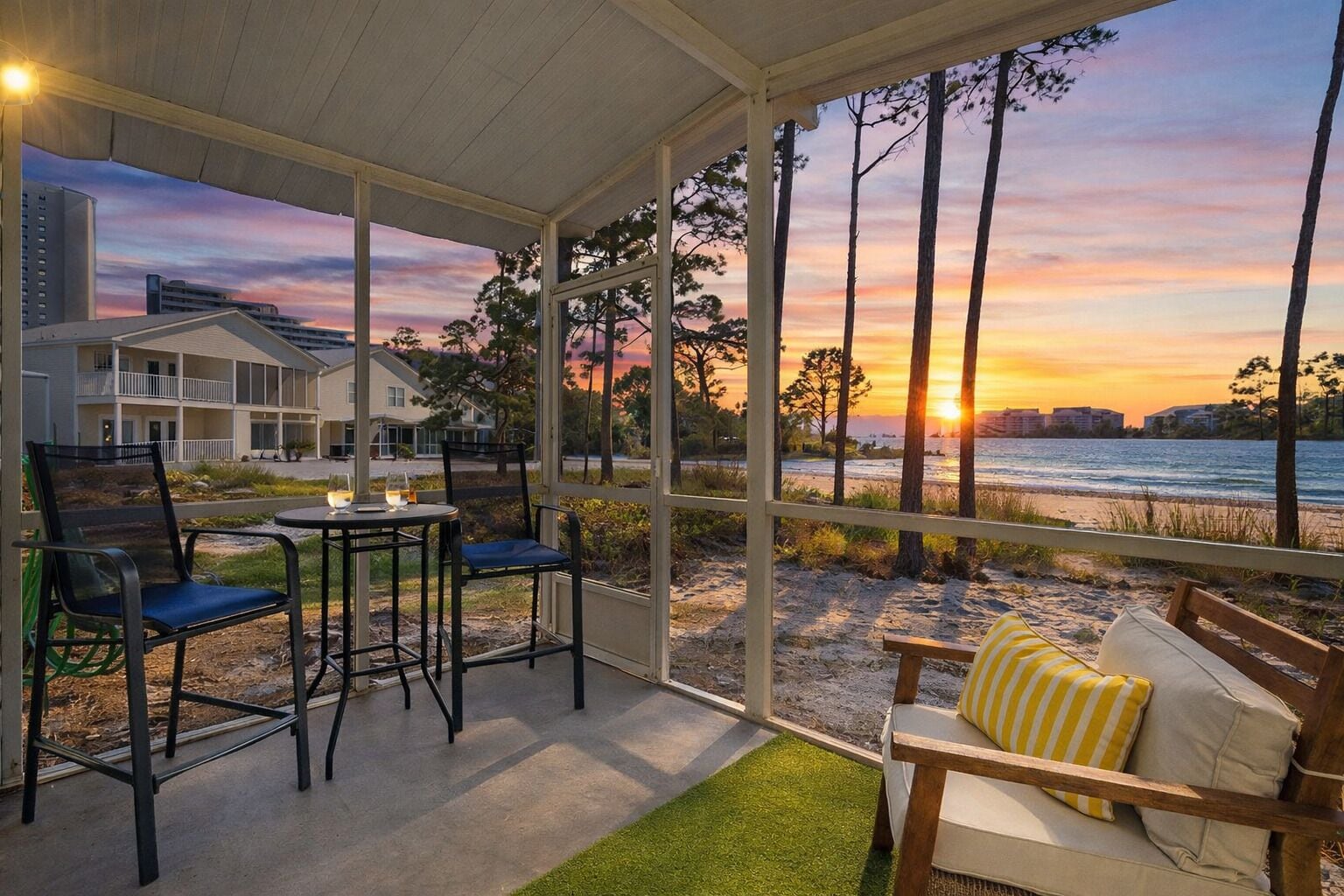 Hus, 1 kingsize-seng med sovesofa (Summer Lake 15- Shore to Please) | Utendørsservering