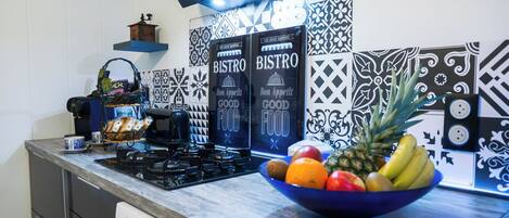 Appartement, vue sur le jardin | Restauration