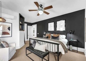 1 bedroom, iron/ironing board, travel crib, WiFi