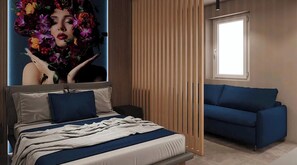 1 habitación, tabla de planchar con plancha, wifi y ropa de cama 