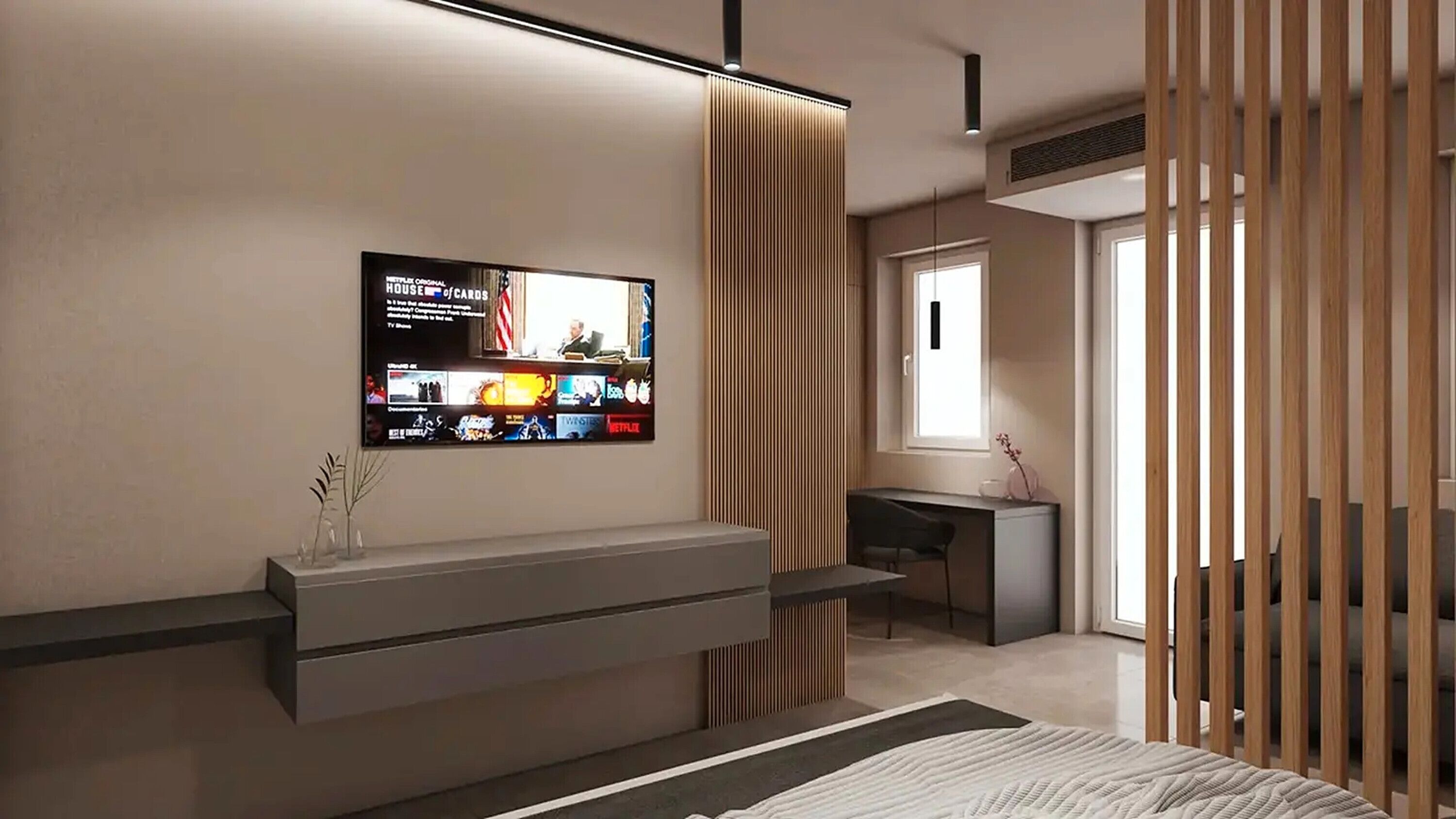 1 chambre, fer et planche à repasser, Wi-Fi, draps fournis