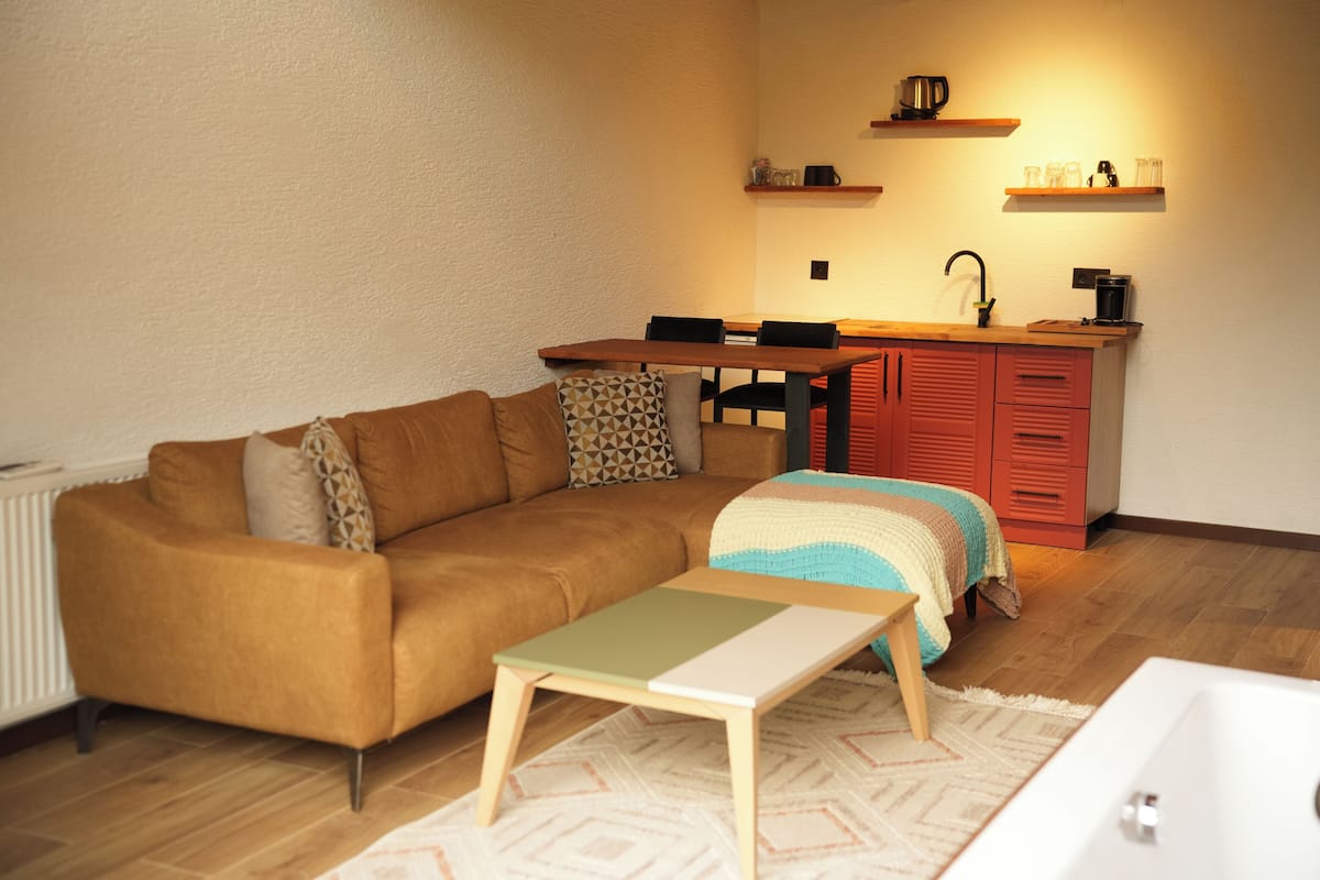 Junior Villa, Balcony | Living area