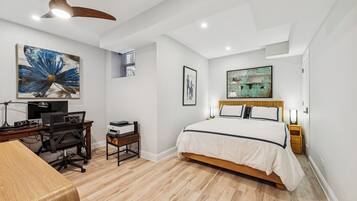 2 bedrooms, desk, iron/ironing board, free WiFi