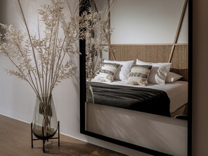 Luxury Double or Twin Room, Garden View | In-room safe, desk, laptop workspace, soundproofing - Mon Repo Suites (Laganas)