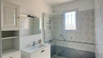 Dusche, Bidet, Toilettenpapier
