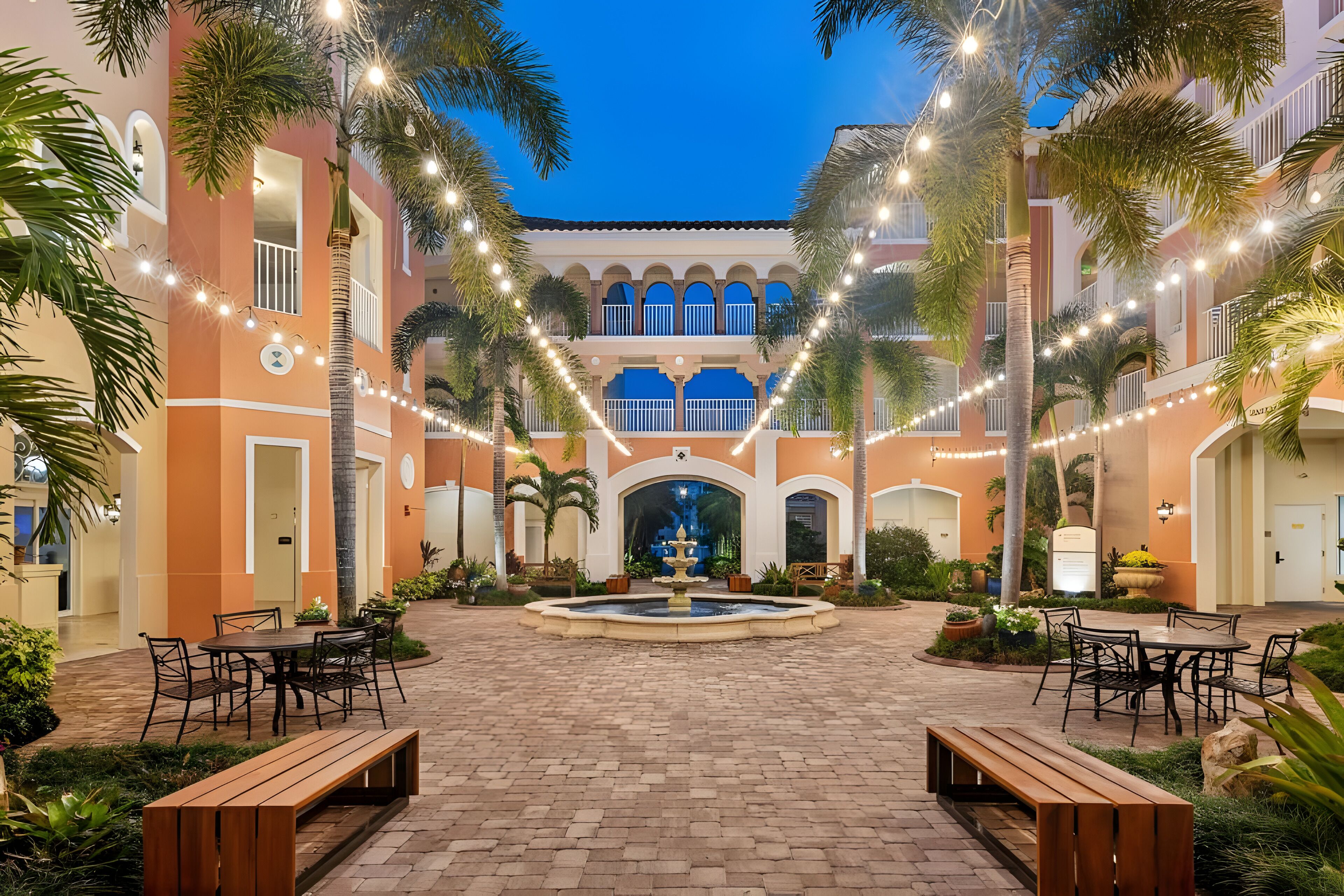 Restauration en plein air