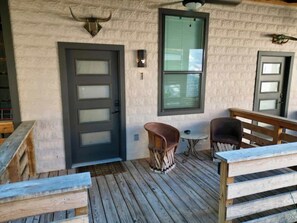 Terrace/patio - Lodges Combined Suite on the Mason Tx Square (Mason)