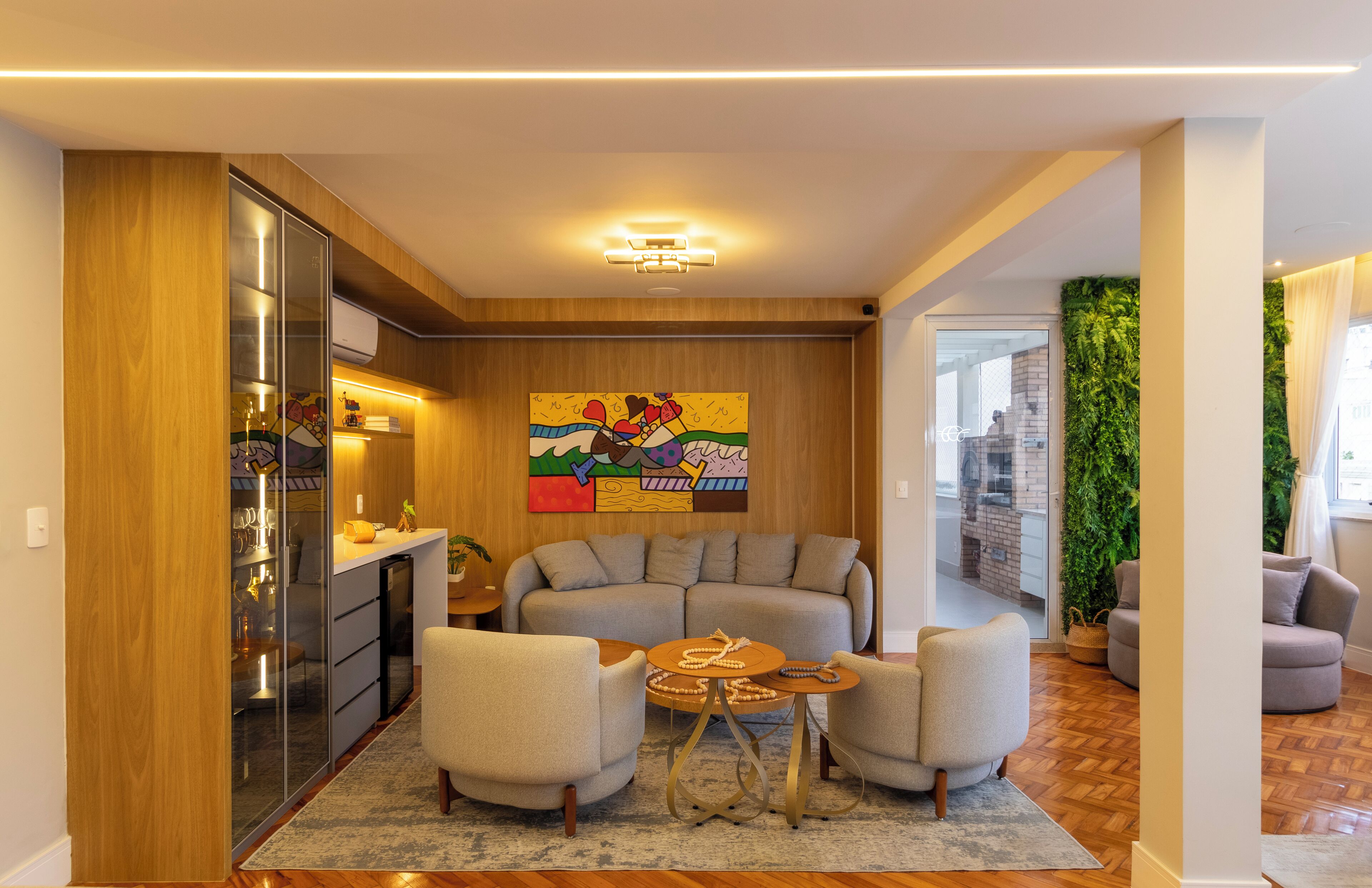 Área de sala de estar