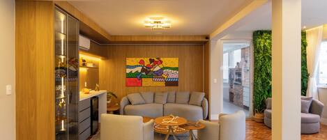 Área de sala de estar